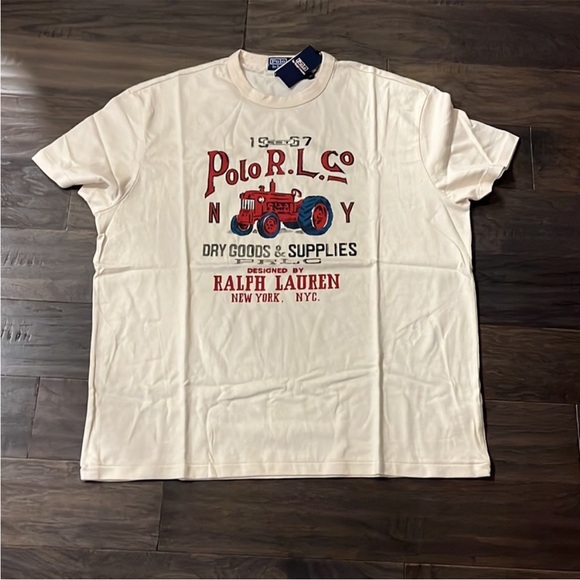 Polo Country Ralph Lauren Tractor Dry Goods RL CO. T Shirt Classic Fit Mens XXL